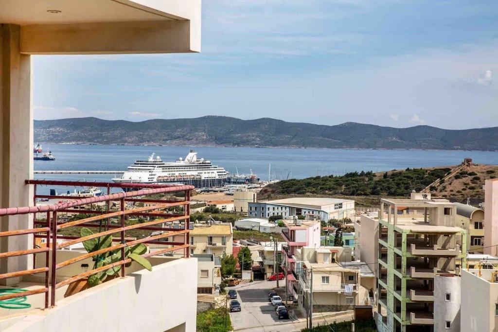 Lavrio Seaview 2Bdr Apt 4 Min Dive From The Sea Экстерьер фото
